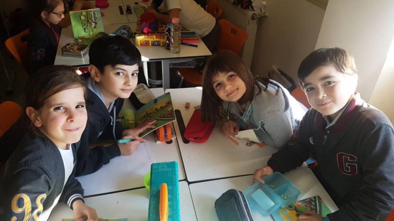 PICTURE GAME WITH 3RD GRADES
