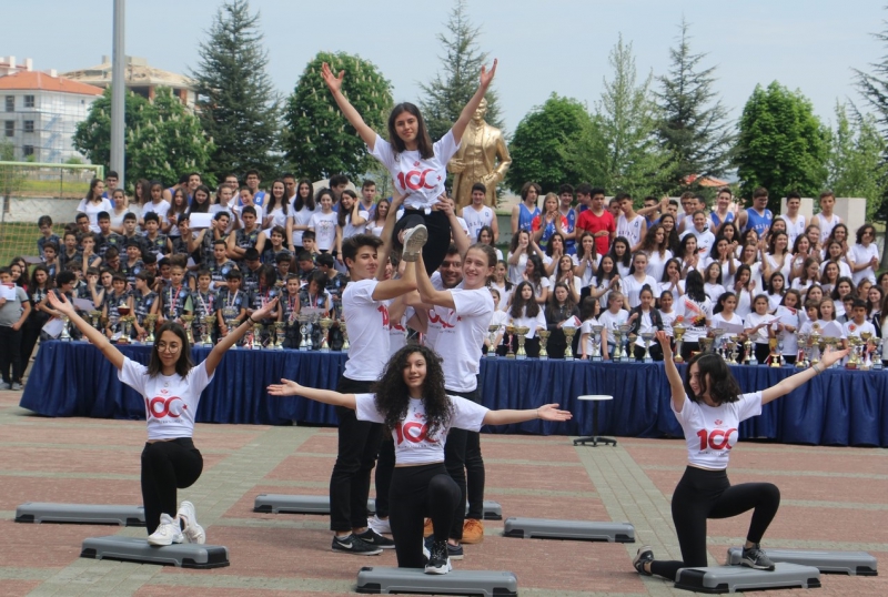 19 MAYIS GENÇLİK VE SPOR BAYRAMININ 100. YILI OKULUMUZDA COŞKUYLA KUTLANDI