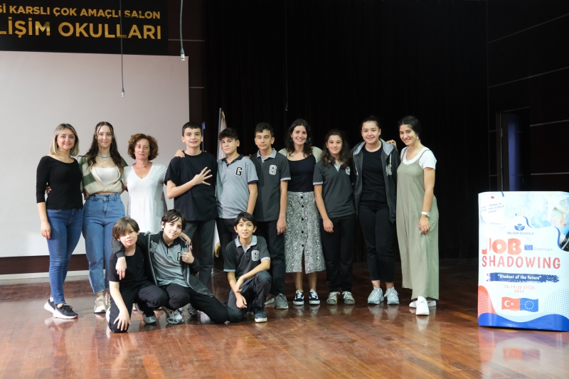 GELİŞİM ORTAOKULUNA ERASMUS+ JOB SHADOWING PROGRAMI KAPSAMINDA OKUL ZİYARETİ
