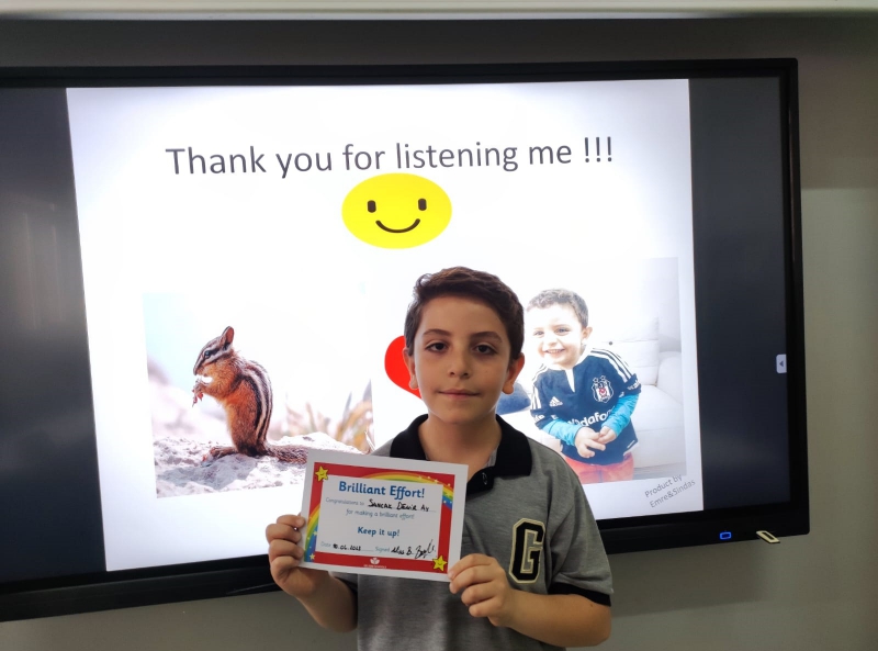 ENGLISH PRESENTATIONS OF THE 3RD GRADES