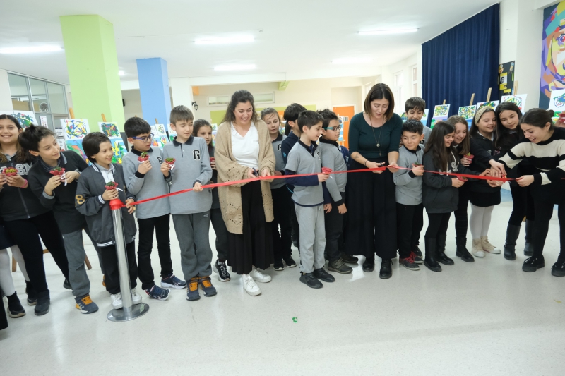 4-B SINIF SERGİSİ AÇILDI