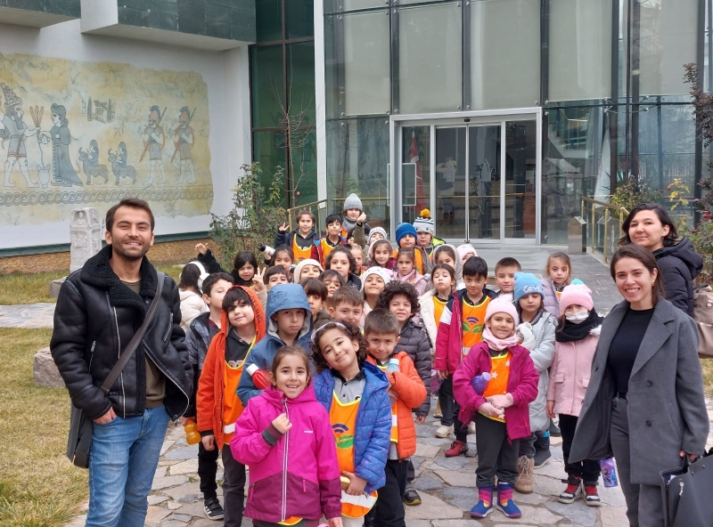  1. SINIF ÖĞRENCİLERİMİZ ARKEOLOJİ MÜZESİ`NDE