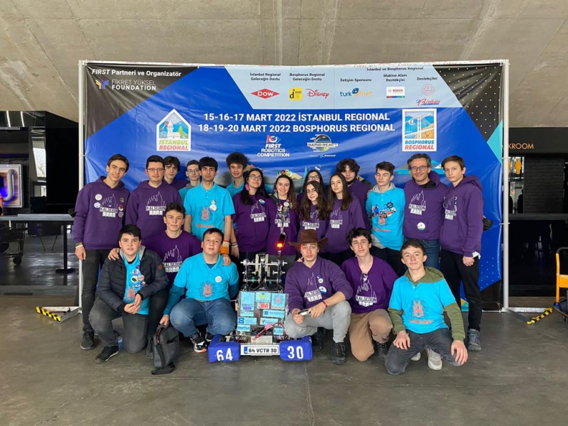 KALSEDON TAKIMIMIZ FRC İSTANBUL REGİONAL`DA