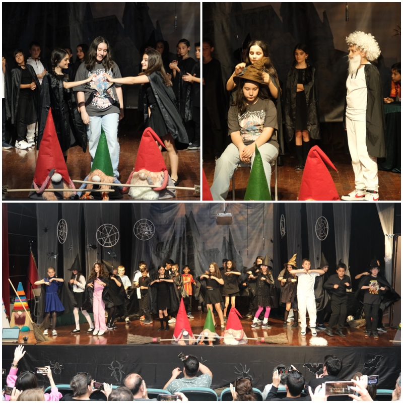 5. SINIFLAR GURURLA SUNAR: WEDNESDAY GOES TO HOGWARTS!