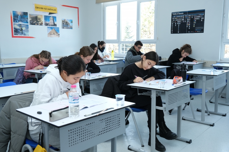 8.SINIFLAR BURSLULUK SINAVIMIZ BAŞARILI BİR ŞEKİLDE TAMAMLANDI