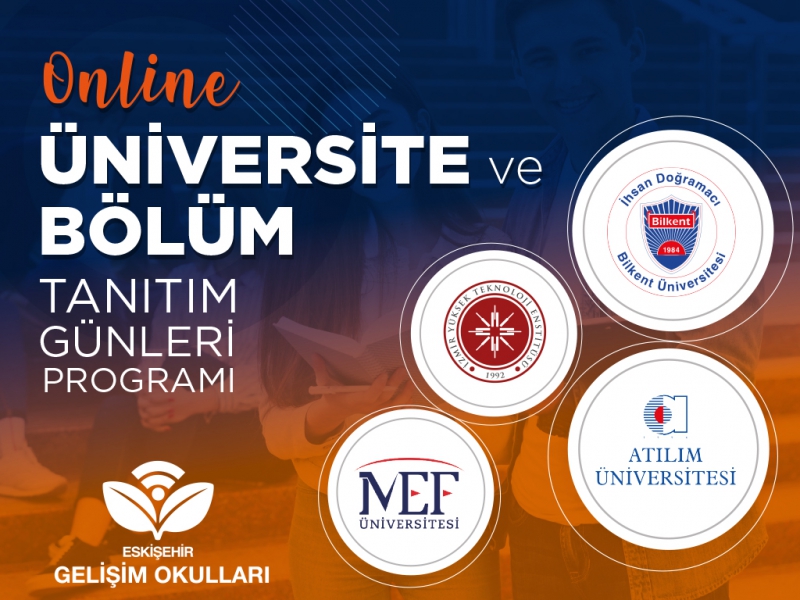 ONLINE ÜNİVERSİTE / BÖLÜM TANITIM GÜNLERİ PROGRAMI