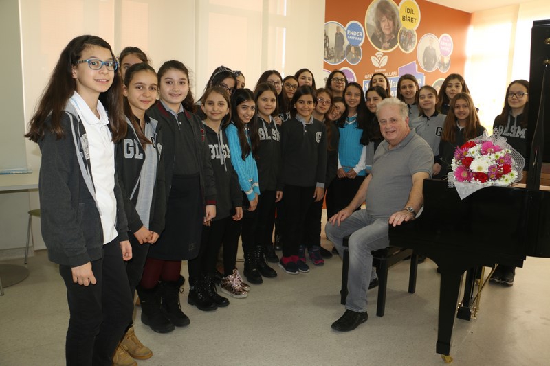 ORKESTRA ŞEFİ GERARD OSKAMP OKULUMUZDA