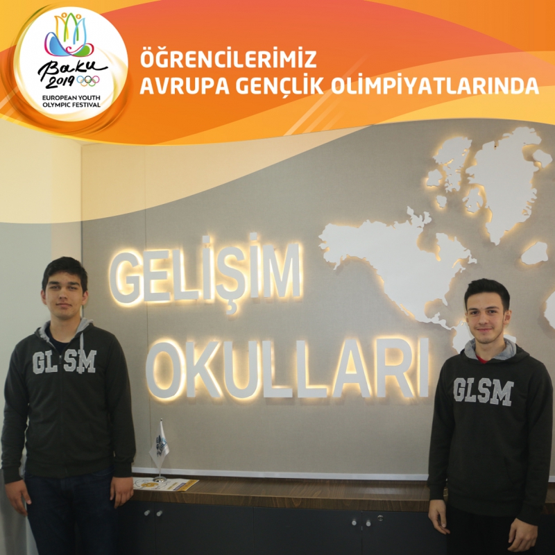 ÖĞRENCİLERİMİZ AVRUPA GENÇLİK OLİMPİYATLARINDA