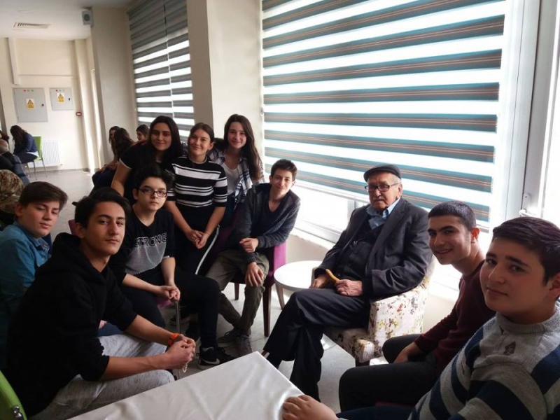 YAŞLILAR HAFTASINDA HUZUREVİNİ ZİYARET ETTİK