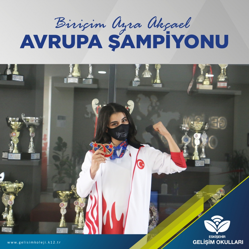 BİRİÇİM AZRA AKÇAEL AVRUPA ŞAMPİYONU