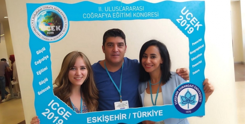 GELİŞİM OKULLARI ÖĞRETMENLERİ II.  ULUSLARARASI COĞRAFYA EĞİTİM KONGRESİ`NDEYDİ