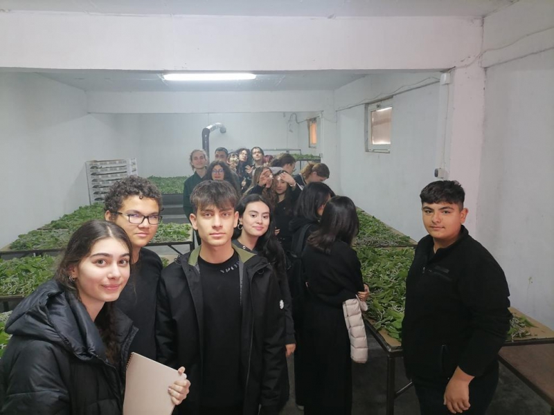 KOZABİRLİK İPEK BÖCEKÇİLİĞİ TESİSLERİNİ ZİYARET ETTİK