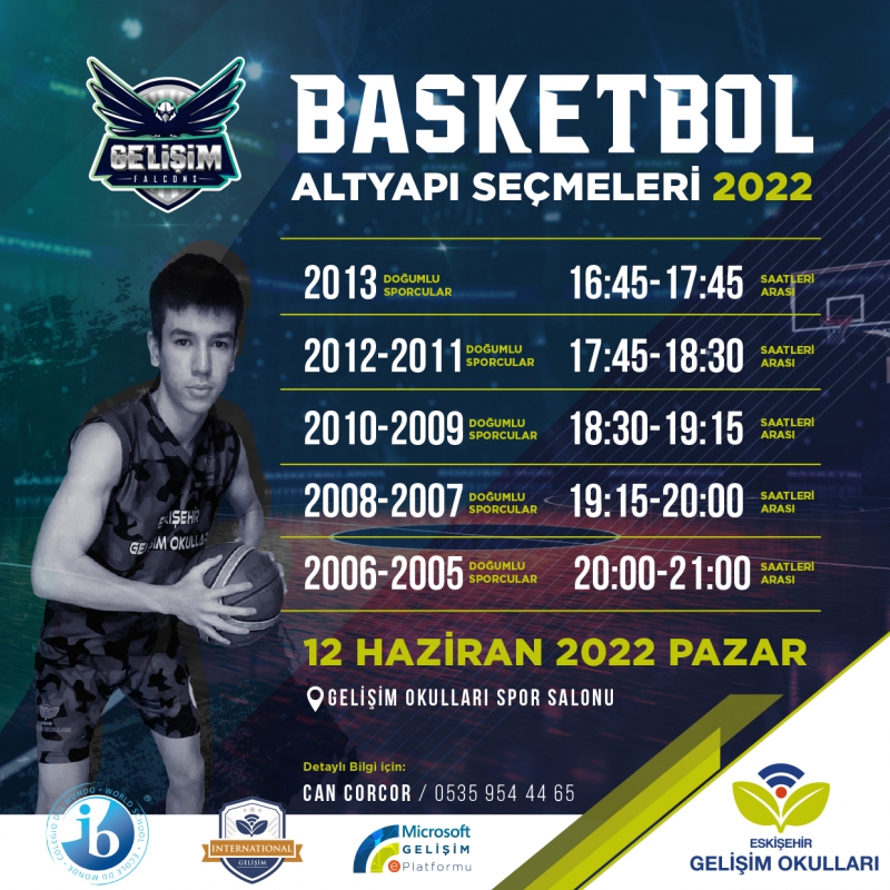 ALTYAPI SEÇMELERİ BAŞLIYOR