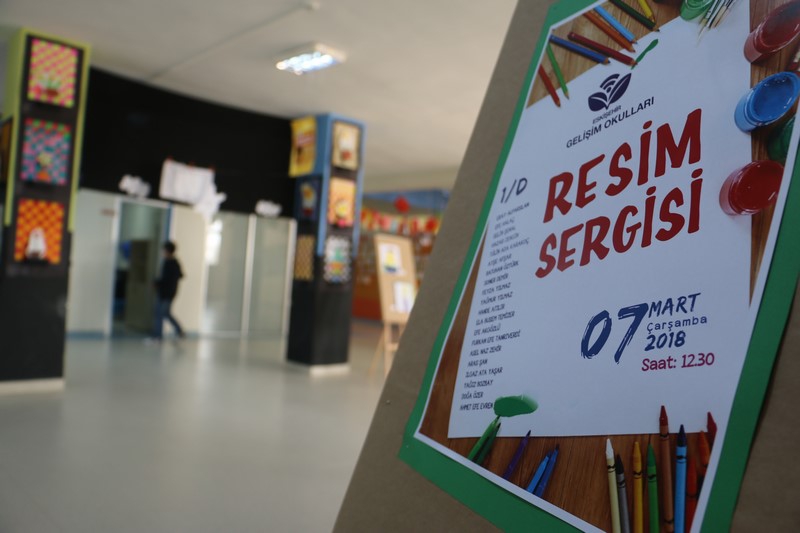 1/D RESİM SERGİSİ AÇILIŞ TÖRENİ