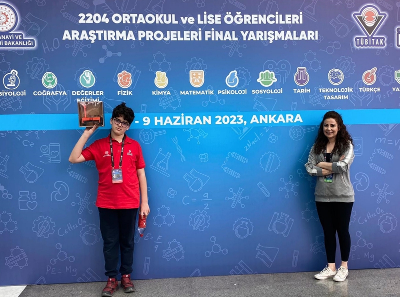 TÜBİTAK 2204B TÜRKİYE FİNALLERİNDEYİZ