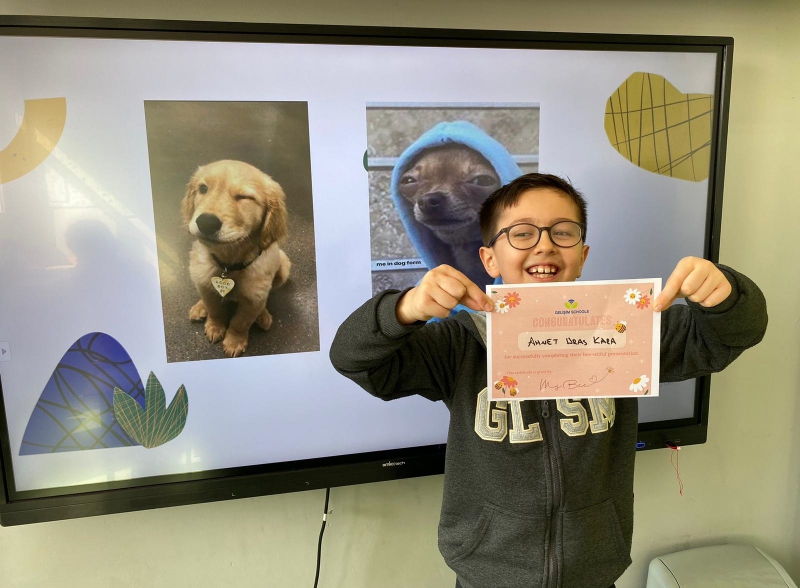 ENGLISH PRESENTATIONS OF THE 3RD GRADES